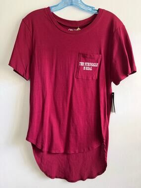 On Fire Football Tee - Petite Large